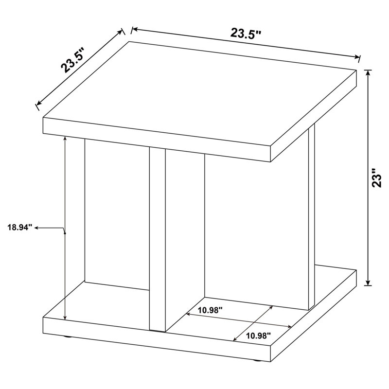 Metron Mango 2-Piece Coffee Table Set