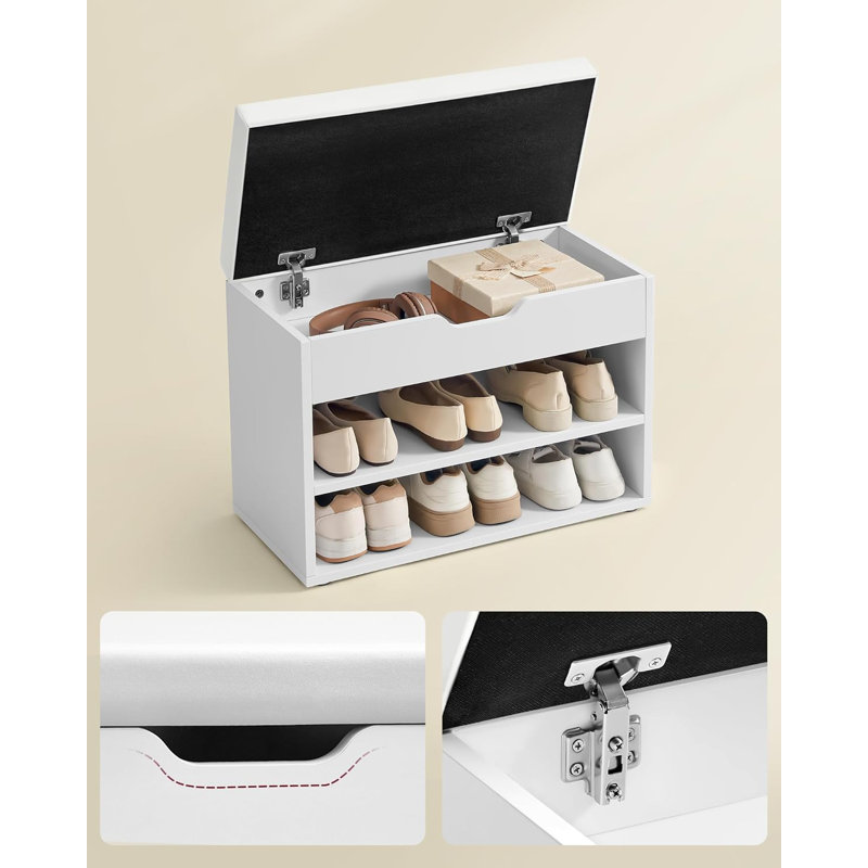 10 Pair Shoe Storage Bench