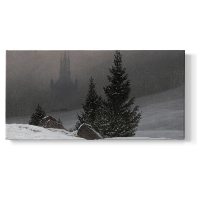 Série paysage - MLxxviii - Toile tendue avec châssis - Prêt à accrocher