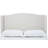 Tall 54" Headboard Queen Bed - Minimalist Beauty, Textured Upholstery, Solid Wood Feet, No Box Spring, Gorgeous Bedroom Upholstered Frame Gracefulness, Chenille, Metal Base, Loveliness-778521084