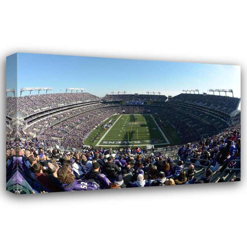 M&T Bank Stadium, H 31 po x l 48 po