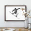 The Snowboarder - Picture Frame Painting Print-56712509-56712512
