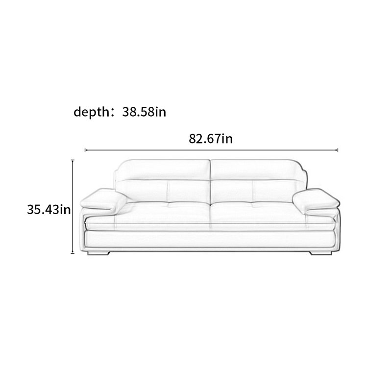 American-style simple modern sofa