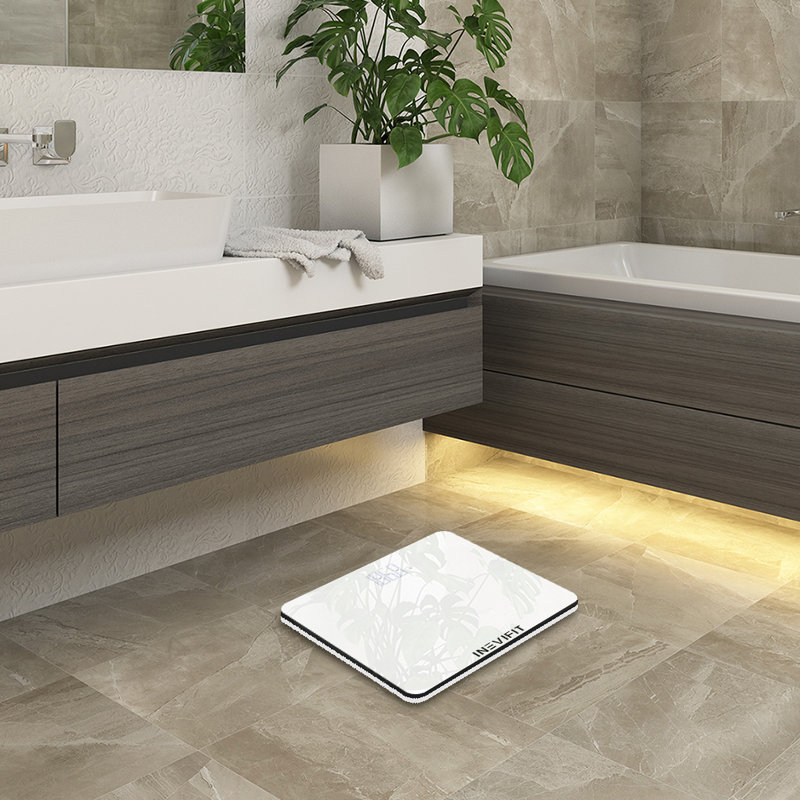 INEVIFIT Digital Bathroom Scale, White
