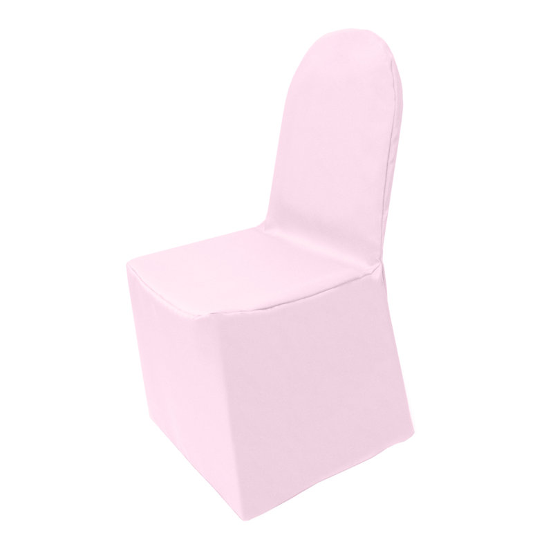 Housse pour chaise de salle à manger, Glace rose