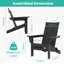 Chaise Adirondack pliante Bruce HDPE-317803503