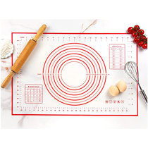RUK Silicone Pastry Mat with Measurements 36 x 24, Large Thick BPA Free  Food Grade Silicone Rolling Dough Mat 