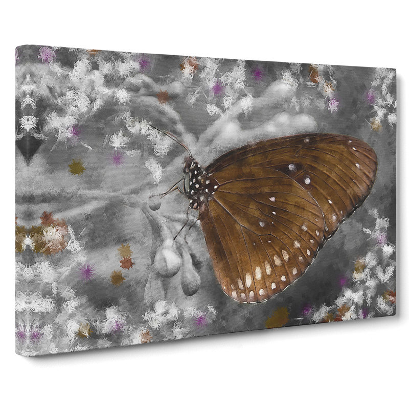Butterfly Vol.5 - Wrapped Canvas, 35cm H x 50cm W x 3cm D
