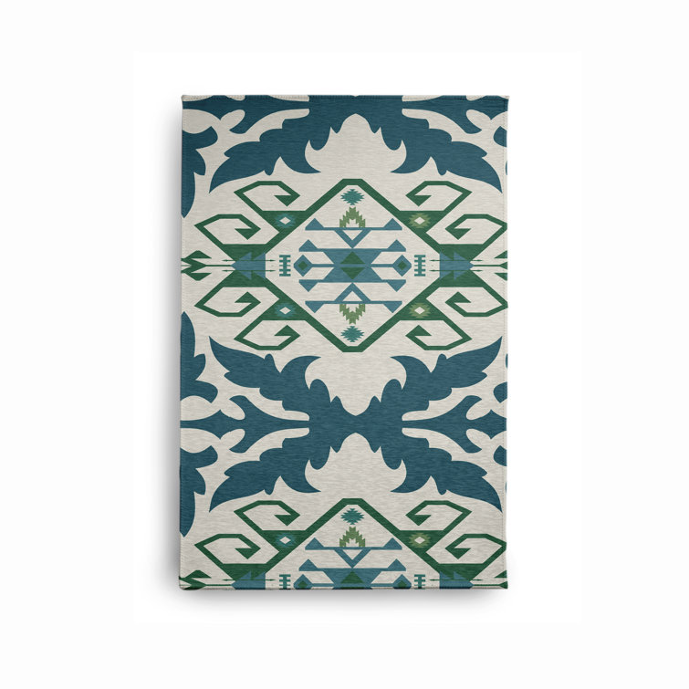 Chenille Abstract Indoor Rug