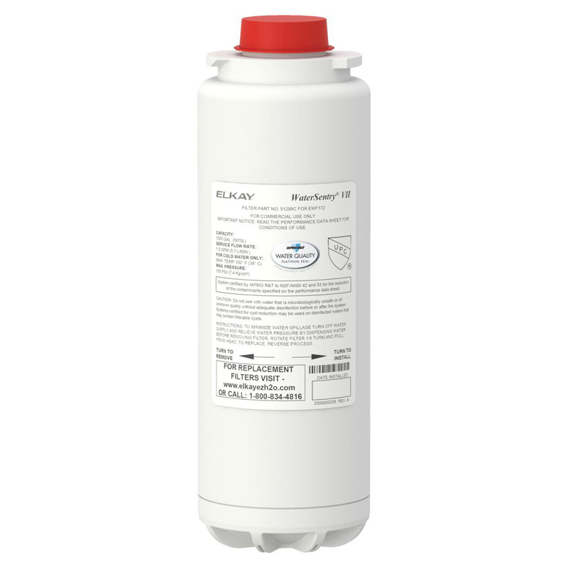 White Polypropylene WaterSentry VII Replacement Filter