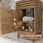 Base de meuble-lavabo simple 18 po seulement, comptoir d'évier non inclus-124609408