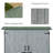 4.5 ft. W x 1.5 ft. D Solid Wood Horizontal Storage Shed