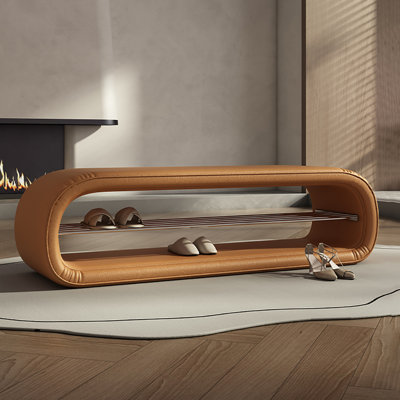 Banc de rangement pour chaussures 39,4 po