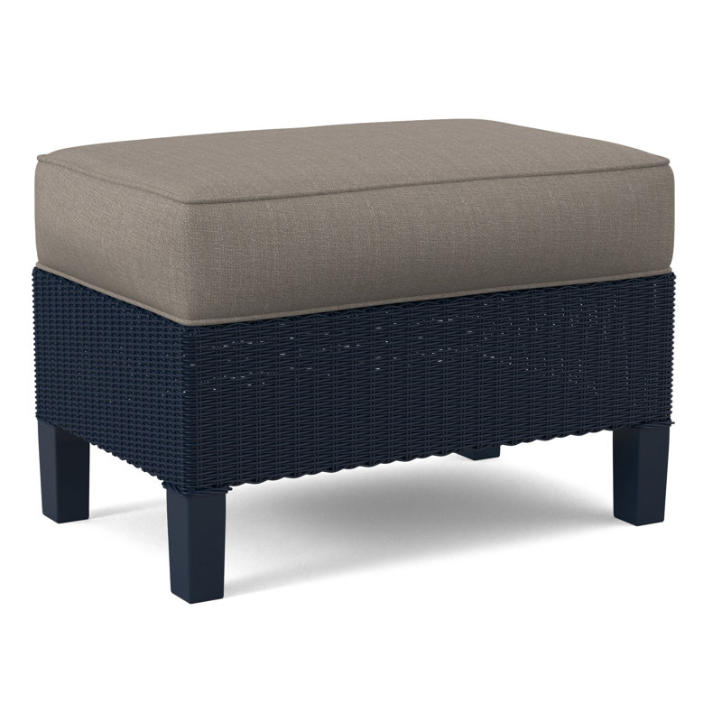 Repose-pieds standard 25 po Gibraltar, Chenille jaune / velours uni; 0809-33, Marine