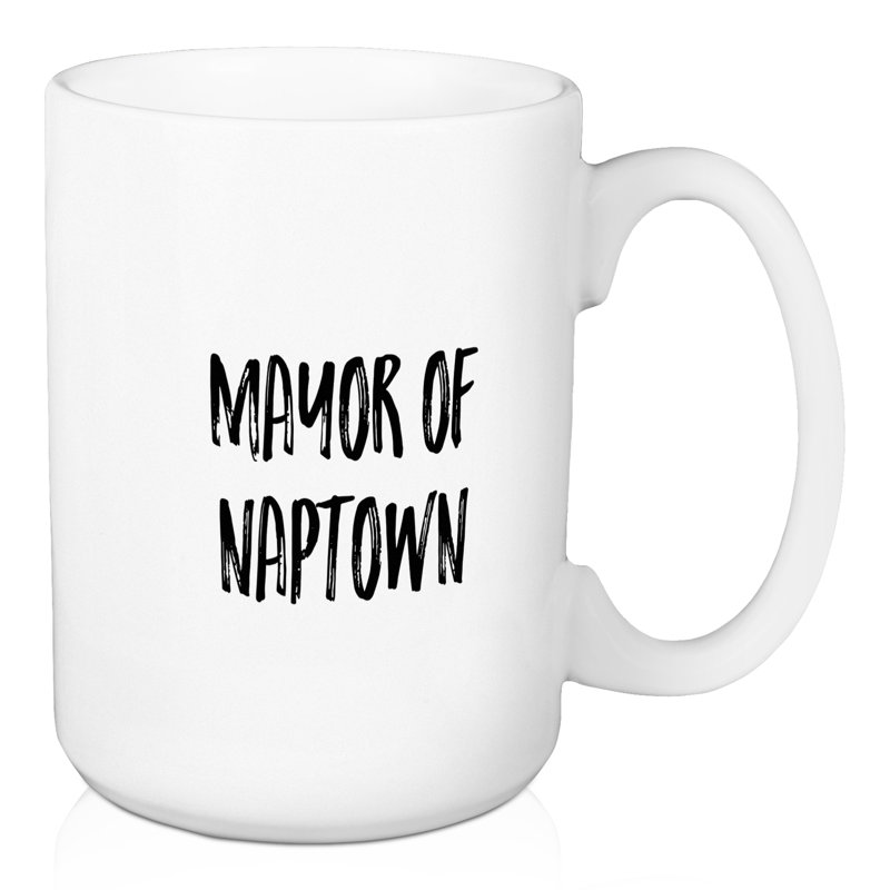 Grande tasse à café mayor of naptown Christman