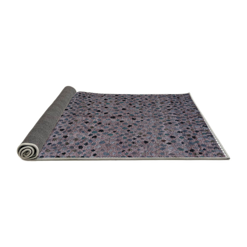 Tapis abstrait moderne 4357, Rond 7 pi
