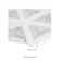 Carrara White Faceted 9.26" x 12" Polished Marble Mesh-Mounted Mosaic Tile