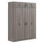 Armoire 4 portes avec 1 tiroir et armoire supérieure-1670842719