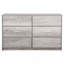 Commode 6 tiroirs avec tiroirs en tissu-259872651