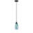 1-Green dimmable glass iron pendant light-17697922
