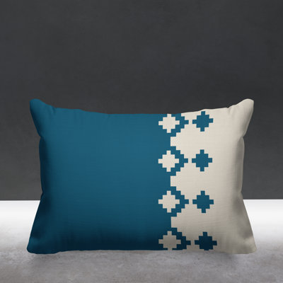 Moki Outdoor Reversible Throw Pillow