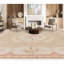 Hand-Knotted High-Quality Camel and Beige Area Rug