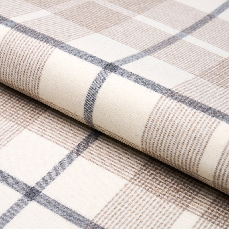 Tissu écossais en laine Montana, Neutre