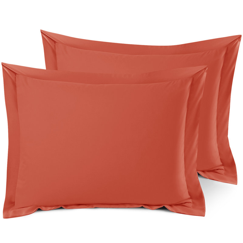 Pillow Sham, Orange, 20" x 36"