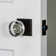 Viaggio Quadrato Hammered Texture Rosette Single Dummy with Circolo Crystal Knob