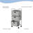 Karissa 3 Drawer Storage Drawer