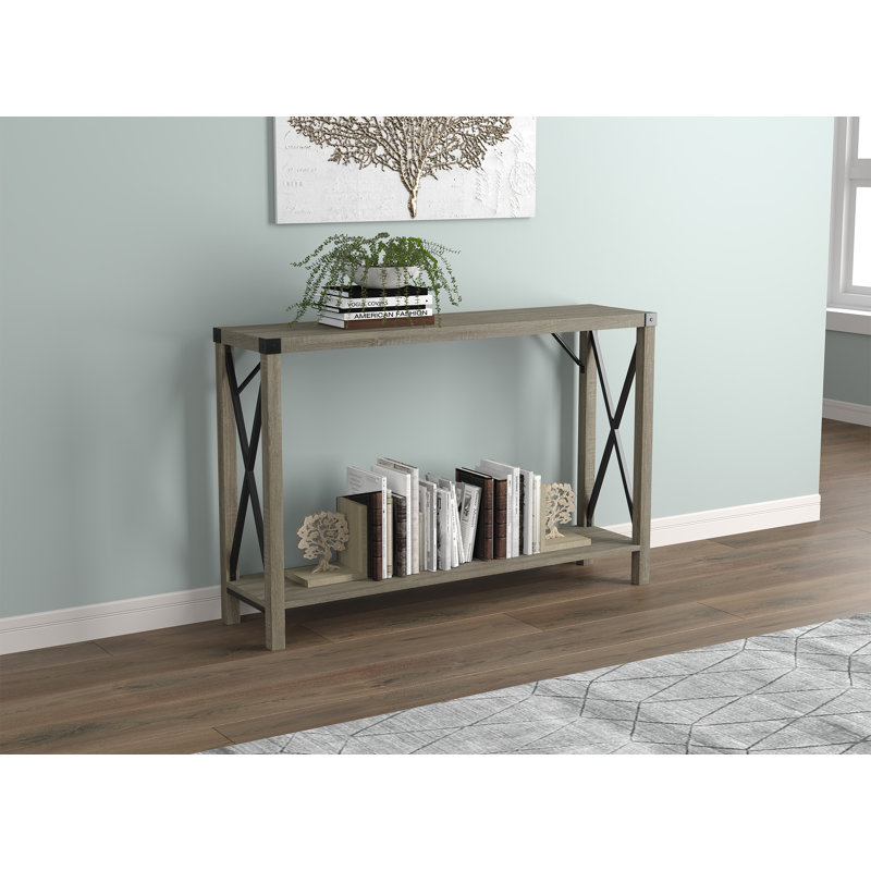 Bret 46'' Console Table, Dark Tupe