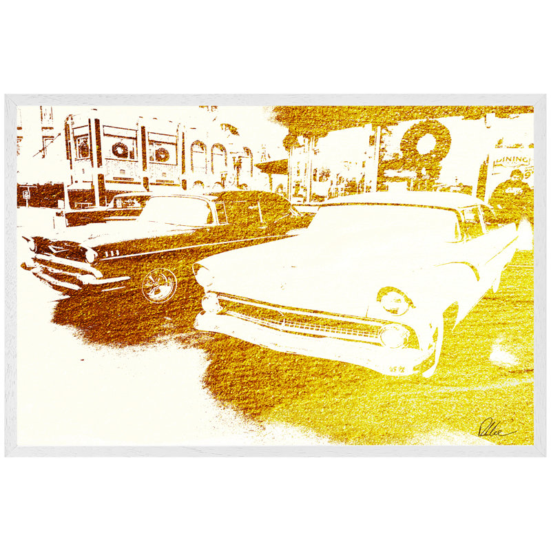 Single Picture Frame Print, White, 41cm H x 61cm W