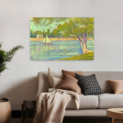 Banks of seine, reproduction d'art classique classique