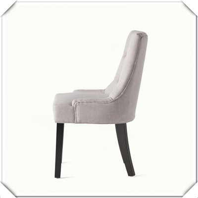 Ensemble de 2 chaises de salle à manger Robuste, confortable, élégant, pratique, rembourré, élégant, durable