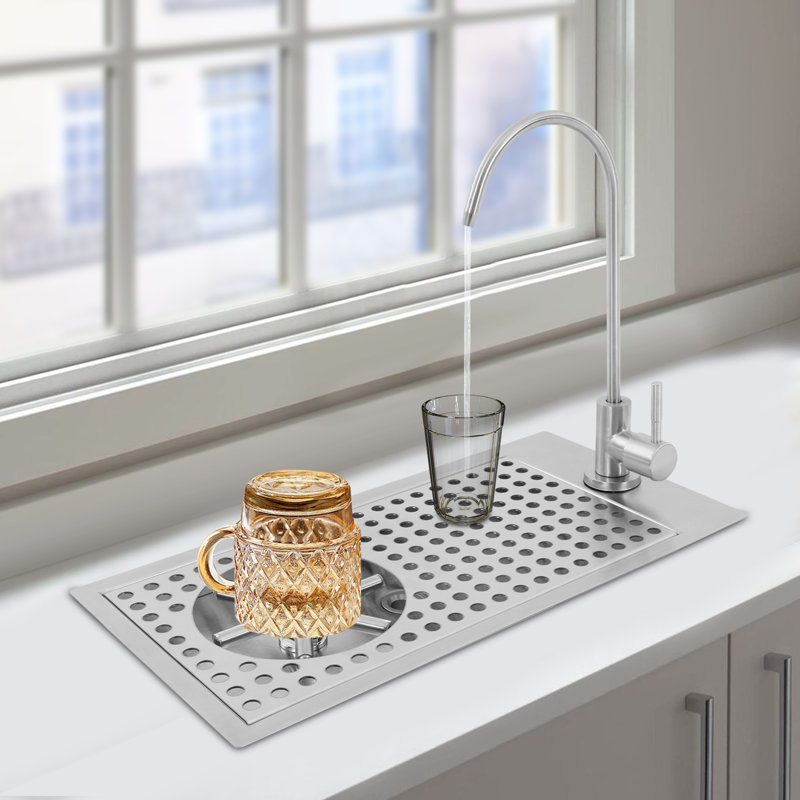 Cup Washer Glass Cleaning Rinser With Faucet