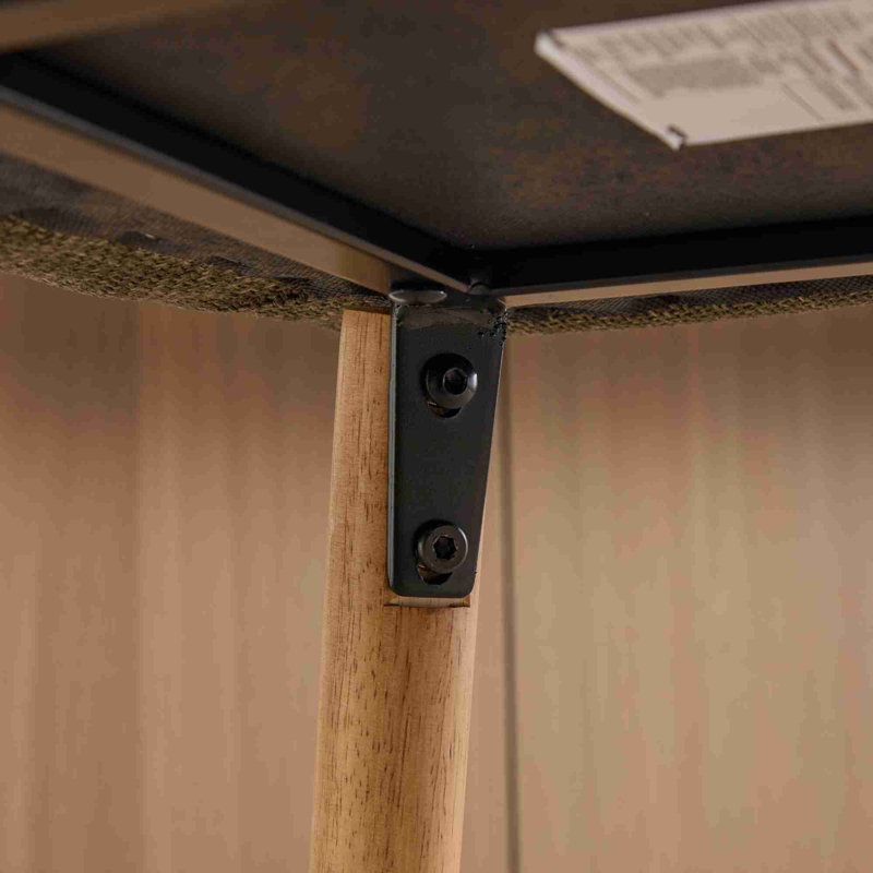 Ensemble de 2 tabourets de bar modernes, Vert
