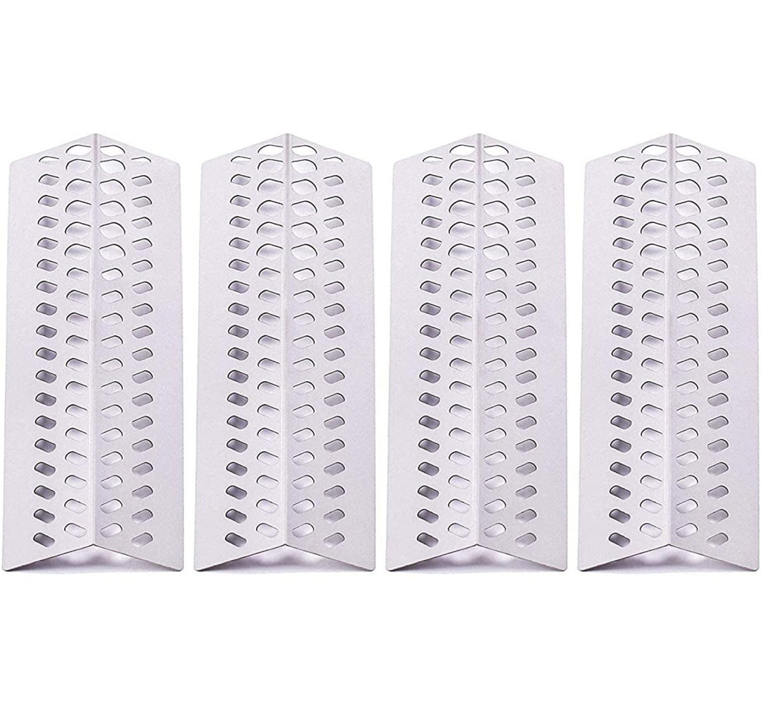 Quickflame 17.8'' W x 5.5'' D Metal Heat Plate Quickflame