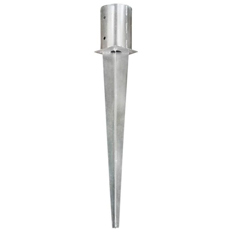 Machias Silver Metal Mounting System, 76cm H x 10cm W x 10cm D
