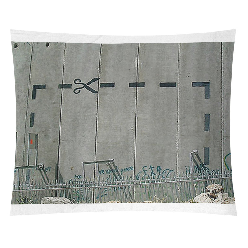 Tapisserie coupé en polyester, H 51 po x l 60 po P 1 po