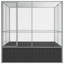 Cage d'extérieur aviaire en acier galvanisé verrouillable-1465016682