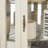 Lighted Corner Curio Cabinet - Glass Display Shelf With Tempered Glass Doors, Adjustable Shelving, And Included Bead Bulb - Ideal Bar Cabinet For Home Decor- WHITE-1612529942