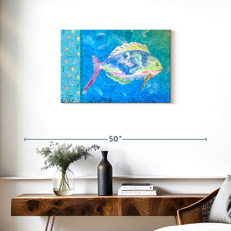 Under The Sea I, 20" H x 30" W