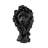 Hand-Painted Decorative Object, Black, 7.1 x 13.4 x 6.7 inches | 100% Polyester Material, Lightweight at 2.8 lbs | Unique Art Piece for Home Decor, Elegant and Distinctive Accent for Any Room-976280668