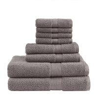 800 GSM Indulgence 8 pc Bath Towel Set by Madison Park Signature