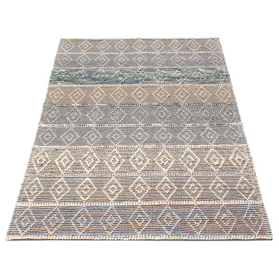 Dejaun Performance Hand Braided Wool Rug