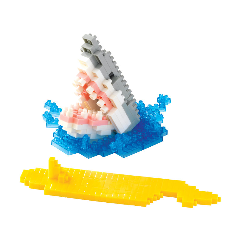 Requin casse-tête 3D Pixel