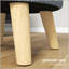 Repose-pieds avec rangement, repose-pieds rond et tabouret