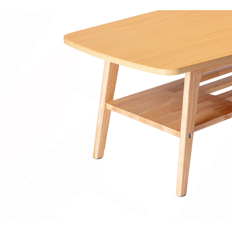 Table basse 47 "en chêne clair, Naturel