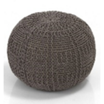 Standish 43Cm Round Pouffe Ottoman