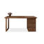 Bureaux rectangulaires en bois massif brun noisette-1889646744-1889646750
